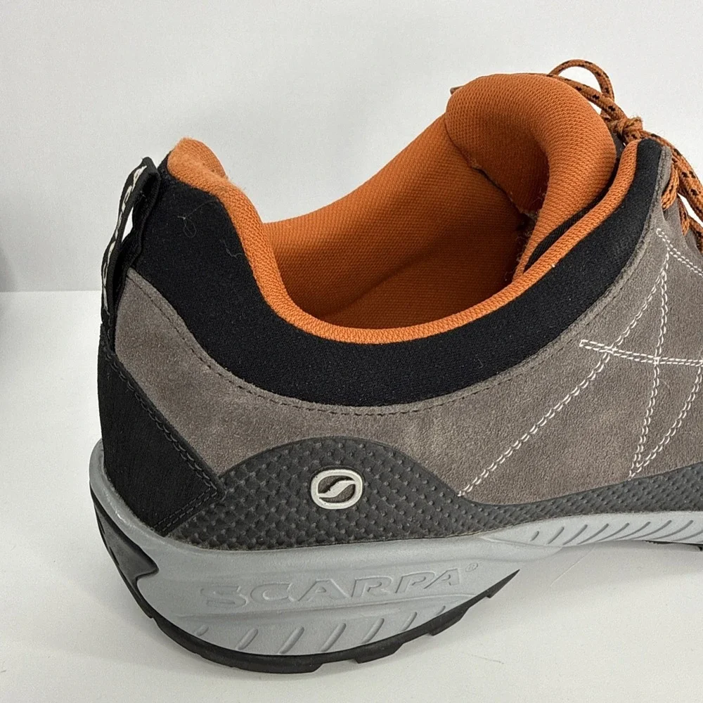 Scarpa Zen Pro Approach Shoes Men's US 14 EU 48 Gray Orange Vibram Hiking